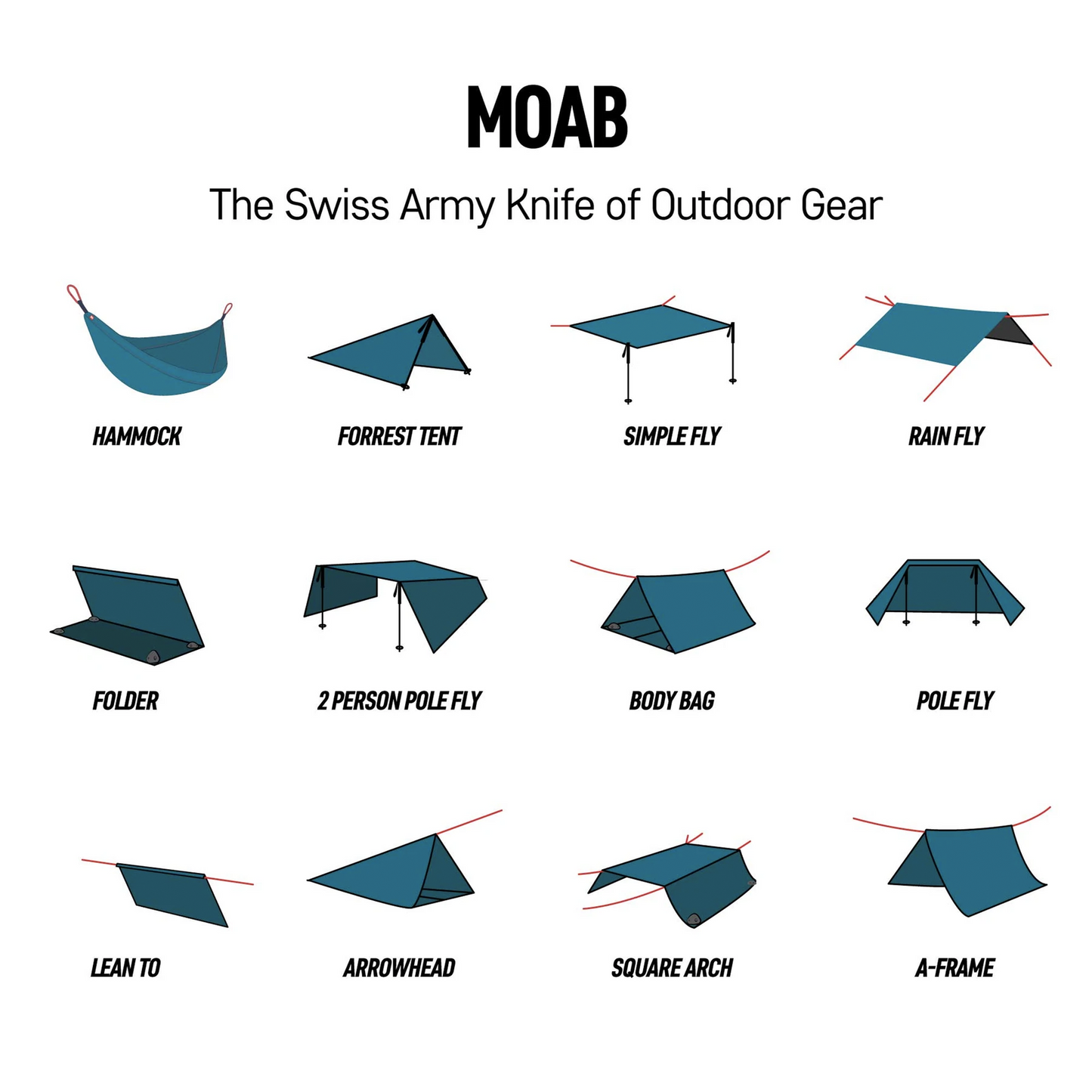 Moab All-In-One Shelter Hammock Big Adventure Outfitters
