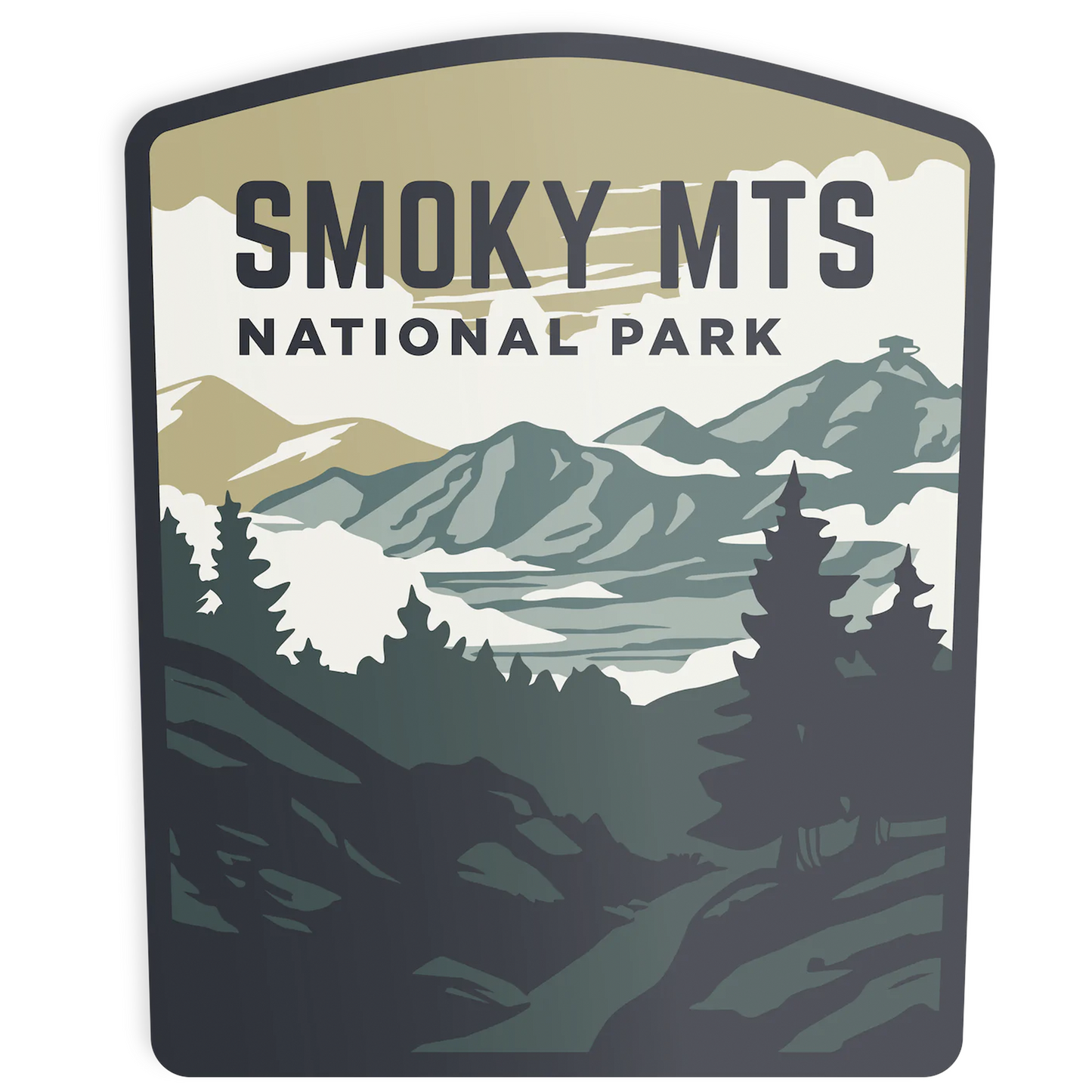 Smoky Mountains National Park Sticker