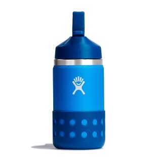 12 oz Kids Wide Mouth w/ Straw Lid
