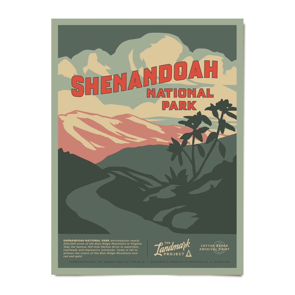 Shenandoah National Park Poster