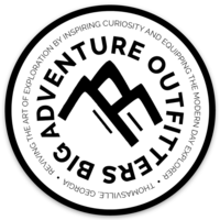 BAO Circle Logo Sticker Big Adventure Outfitters