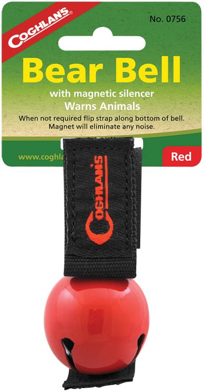 Bear Bell W/ Magnetic Silencer Big Adventure Outfitters