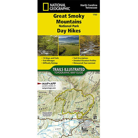 Great Smoky Mountains Day Hikes Trail Guide Big Adventure Outfitters