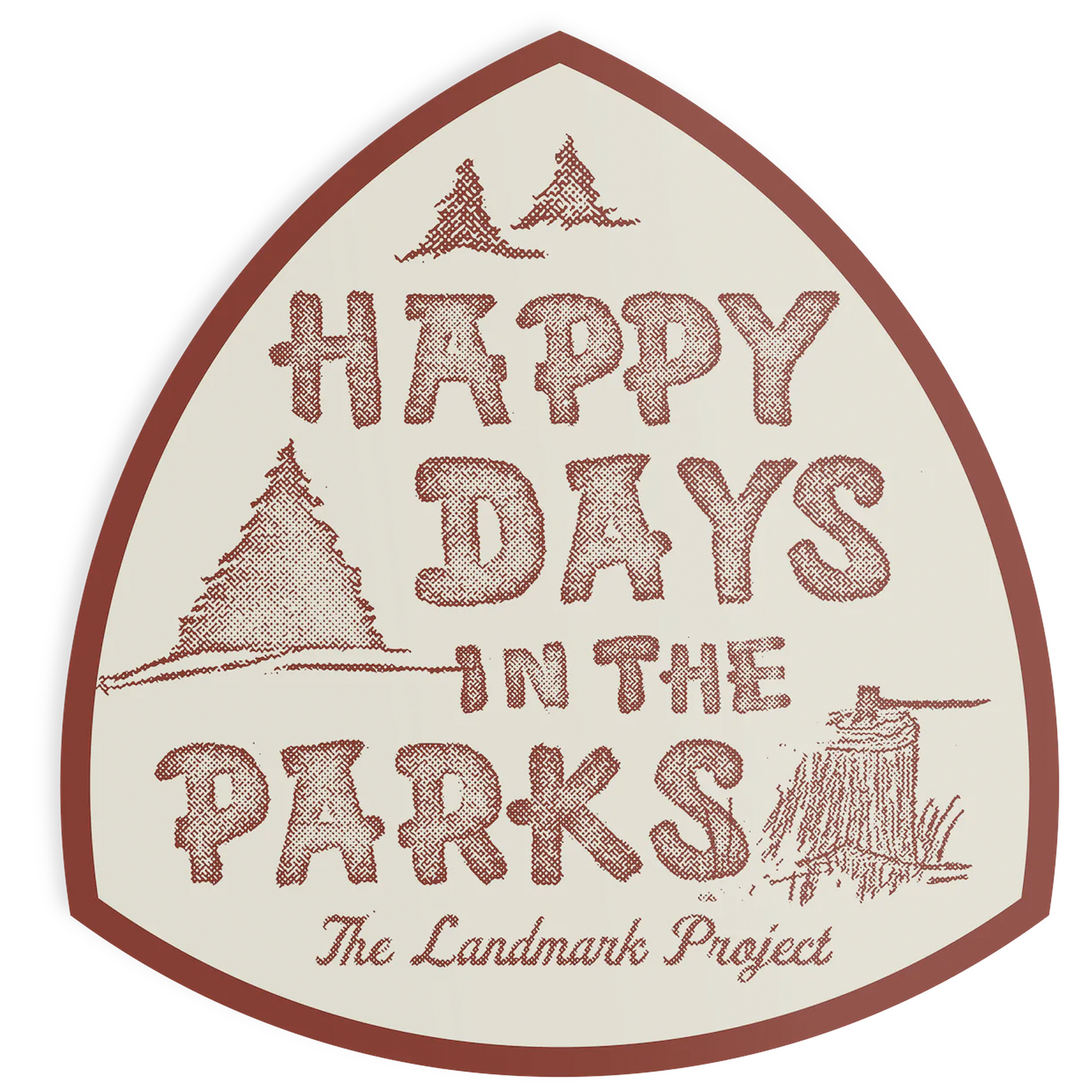Happy Days Sticker Big Adventure Outfitters