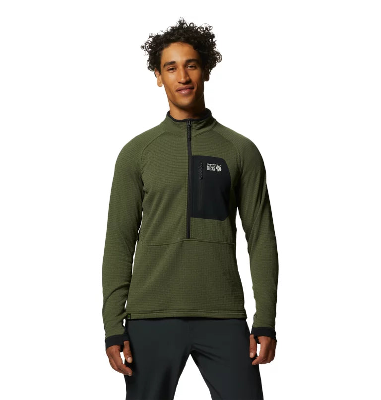 Men's Polartec® Power Grid™ Half Zip Jacket Big Adventure Outfitters