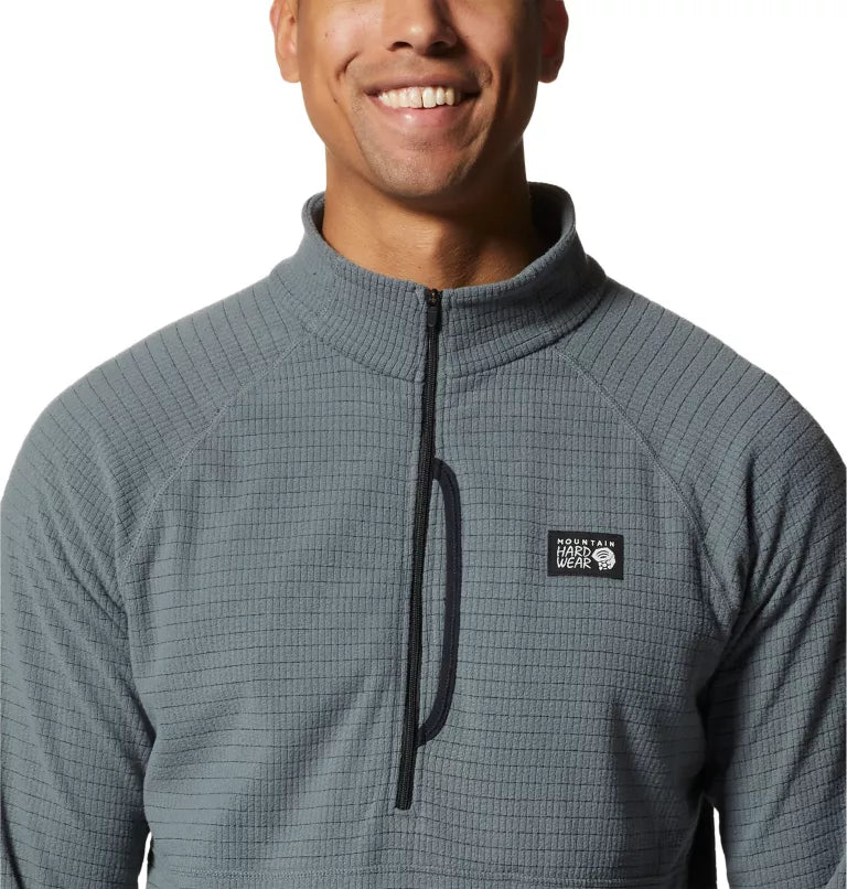 Half zip fleece jumper mens deals