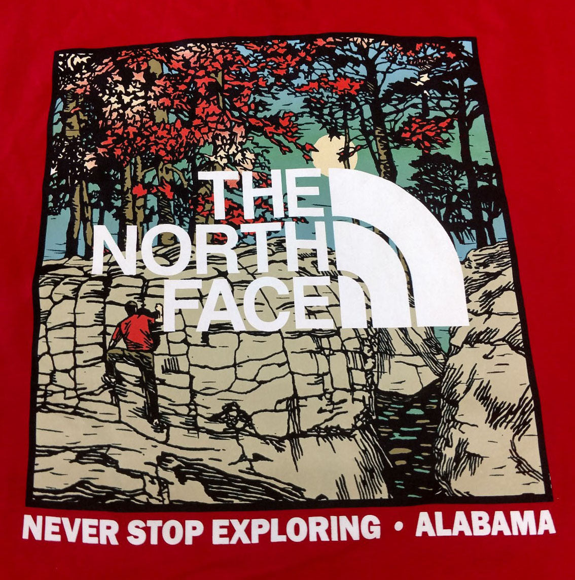 Never Stop Exploring Short Sleeve Cotton Tee Big Adventure Outfitters